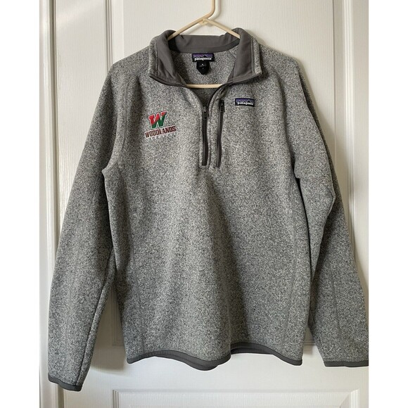 Patagonia Better Sweater 1/4 Zip Fleece Pullover Gray Size Medium